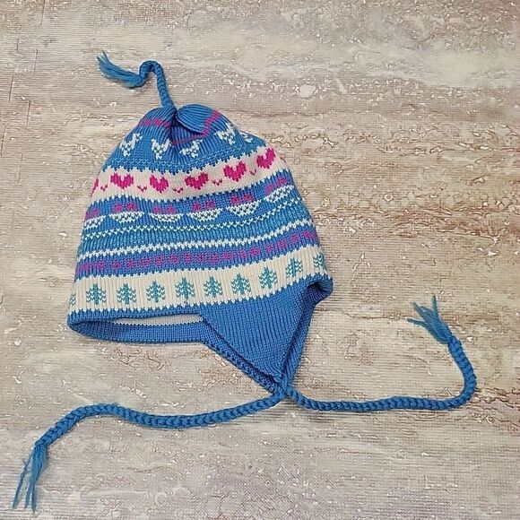 STOWE WOOLENS HANDCRAFTED IN VT WOMENS WINTER WOOL SHERPA W/BRAIDS OSFM - Picture 5 of 8